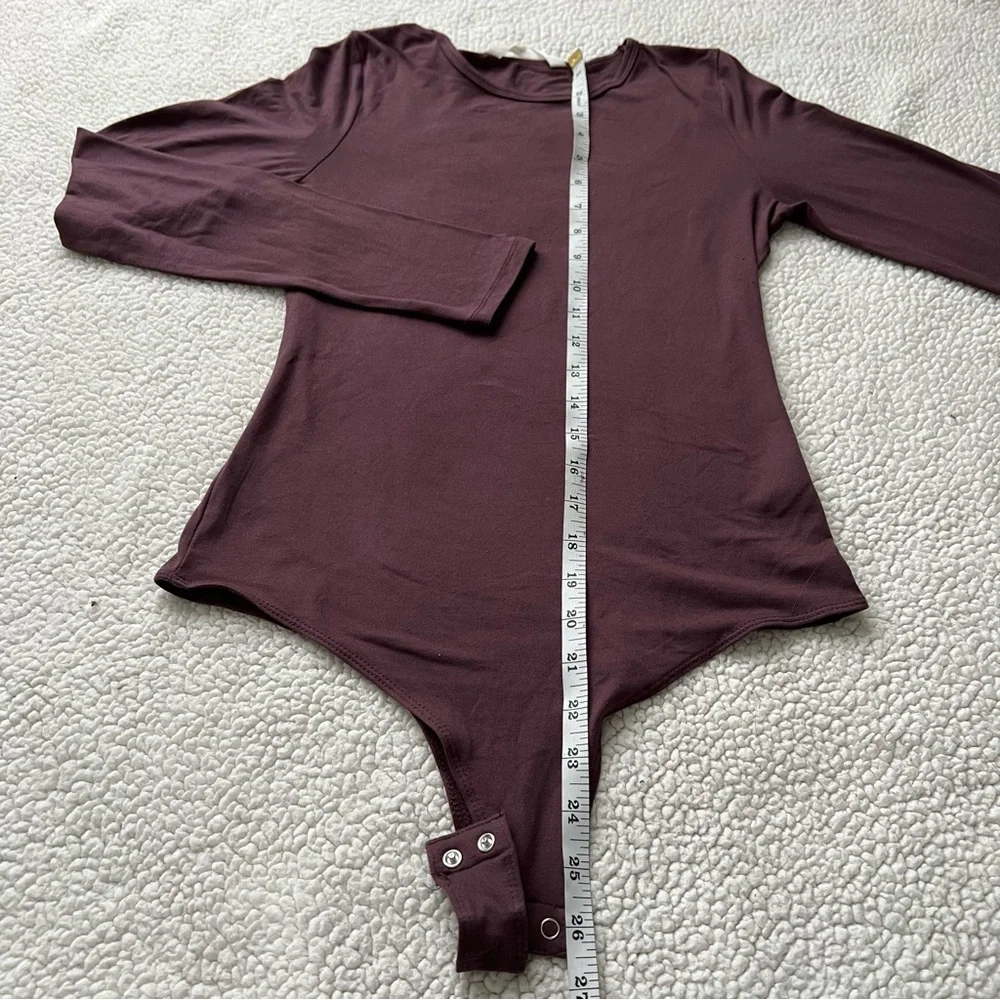 Bluenotes Purple Long Sleeve Bodysuit - Picture 8 of 10
